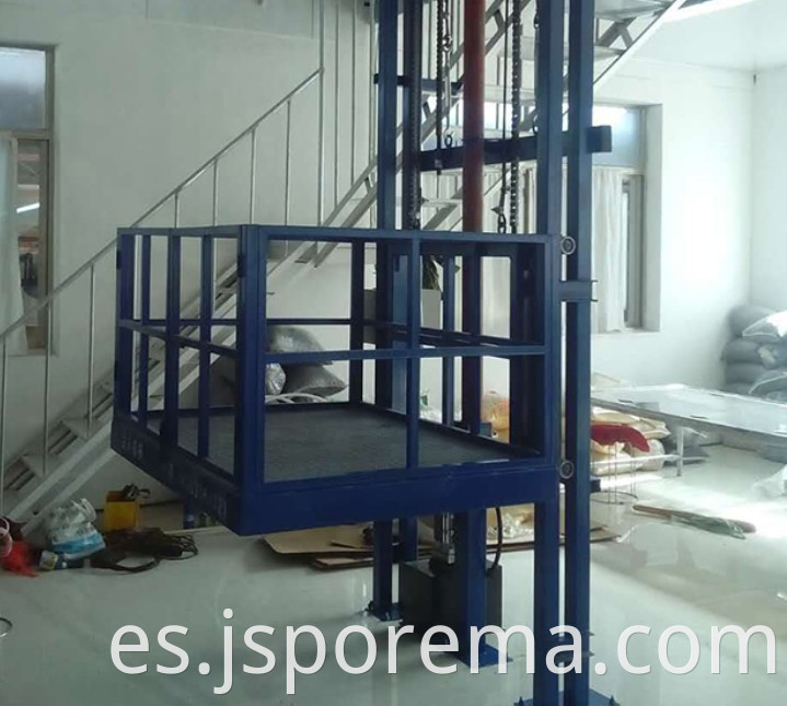 Guide Rail Type Lifting Platform Jpg